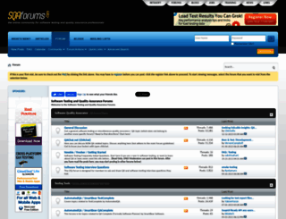 sqaforums.com screenshot