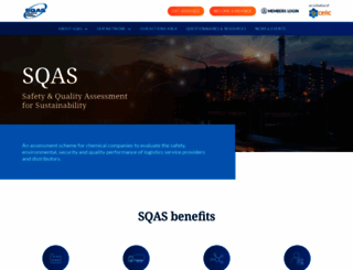 sqas.org screenshot