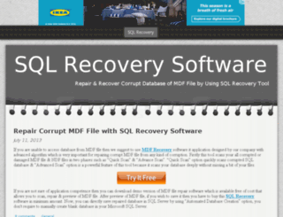 sql-recovery.bravesites.com screenshot