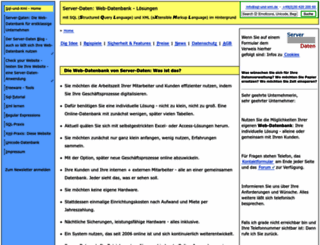 sql-und-xml.de screenshot