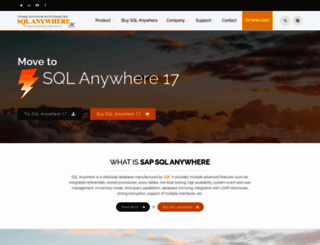 sqlanywhere.info screenshot