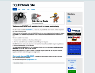 sqldbtools.com screenshot