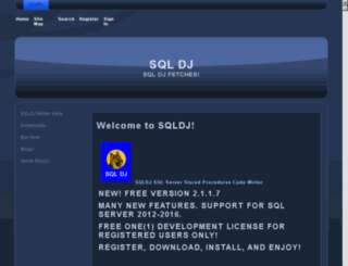 sqldj.com screenshot