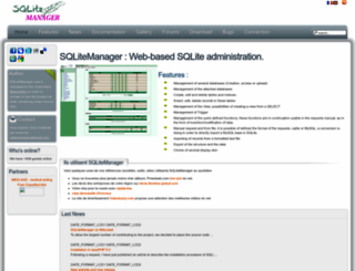sqlitemanager.org screenshot