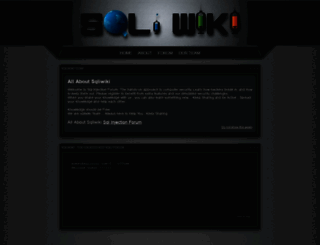 sqliwiki.com screenshot