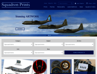 squadronprints.com screenshot
