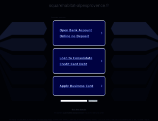 squarehabitat-alpesprovence.fr screenshot