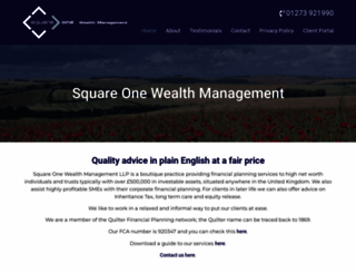 squareonefinancial.co.uk screenshot