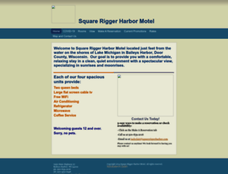 squareriggerharbor.com screenshot