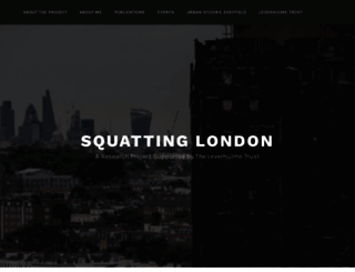 squattinglondon.wordpress.com screenshot