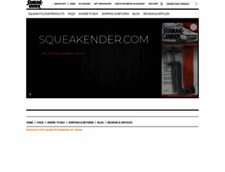squeakender.com screenshot
