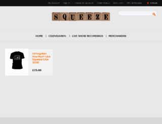 squeeze.mybigcommerce.com screenshot