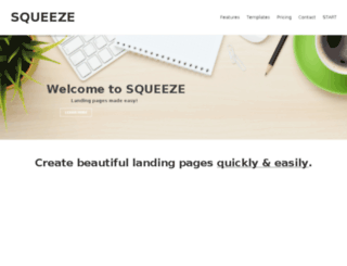 squeezelandingpageapp.com screenshot