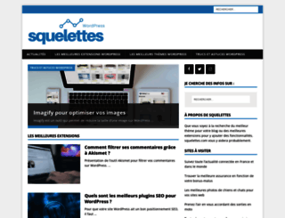 squelettes.com screenshot