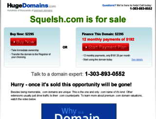 squelsh.com screenshot