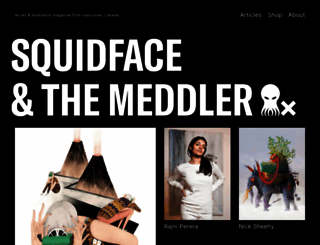 squidfaceandthemeddler.com screenshot