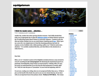 squidgetsmum.wordpress.com screenshot