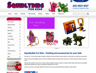 squidlydids.com.au screenshot