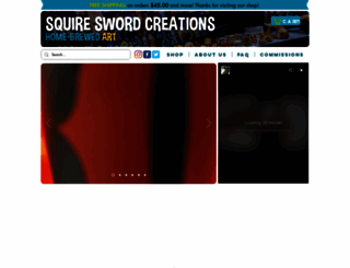 squiresword.com screenshot