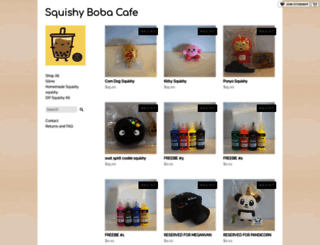 squishybobacafe.storenvy.com screenshot
