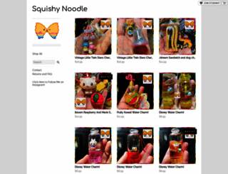 squishynoodle.storenvy.com screenshot