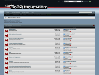 sr20-forum.com screenshot