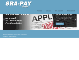 sra-pay.com screenshot