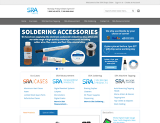sra-shops.com screenshot