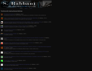 srabbani.com screenshot