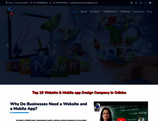 sradhawebcreations.com screenshot