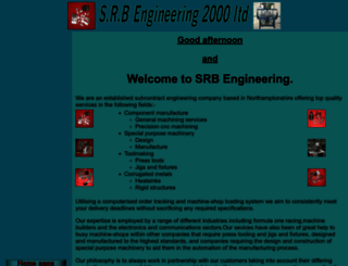 srb-engineering.co.uk screenshot