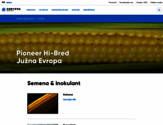 srbija.pioneer.com screenshot