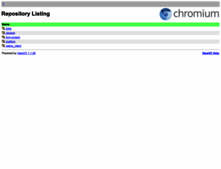 src.chromium.org screenshot