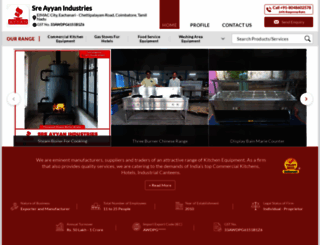 sreayyanindustries.com screenshot