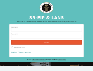 sreip.theleadershipalliance.org screenshot