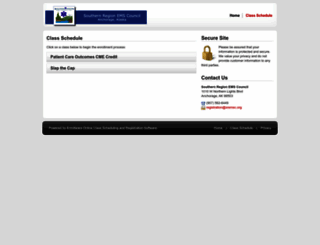 sremsc.enrollware.com screenshot