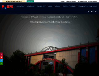 sri-india.org screenshot