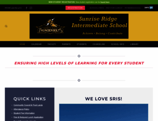 Access sri.washk12.org. Sunrise Ridge Intermediate – Washington County  School District Schools Sites