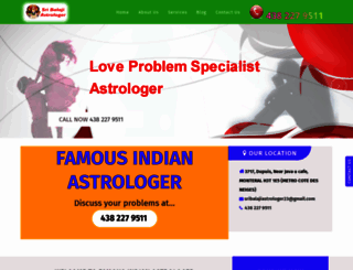 sribalajiastrologer.com screenshot