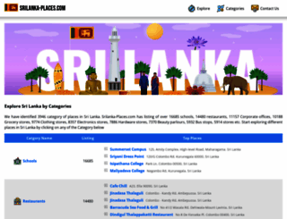 srilanka-places.com screenshot