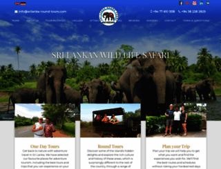 srilanka-round-tours.com screenshot