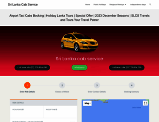 srilankacabservice.com screenshot