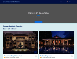 srilankacolombohotels.com screenshot