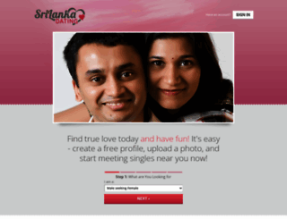 srilankadating.org screenshot