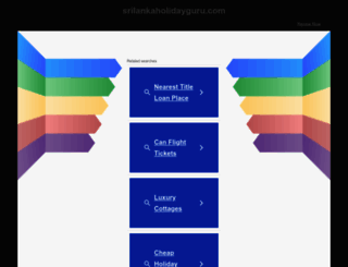 srilankaholidayguru.com screenshot