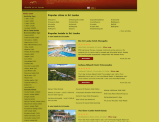srilankahotel.net screenshot