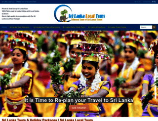 srilankalocaltours.com screenshot