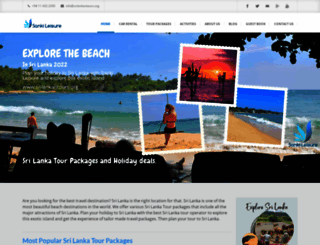 srilankantours.org screenshot