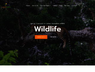 srilankatouroperator.com screenshot