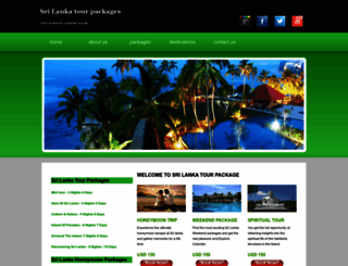 srilankatourpackage.org screenshot